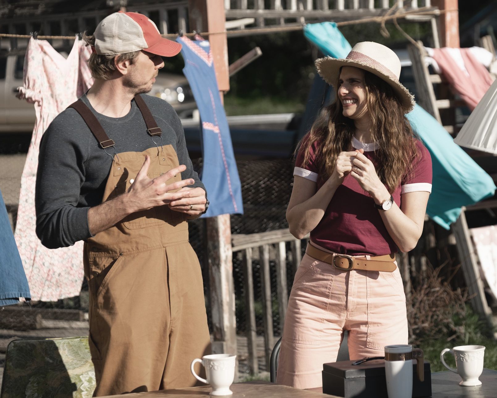 Dax Shepard and Lake Bell